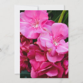 Rosa Blumen Dankeskarten Dankeskarte