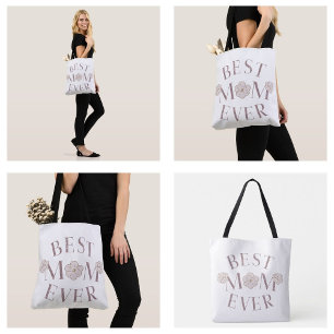 Rosa Blumen Die beste Mutter ever