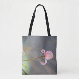 Rosa Blumen-Knospen-Taschen-Käufer-Tasche