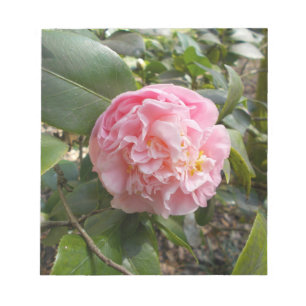 Rosa Blumen Notizblock