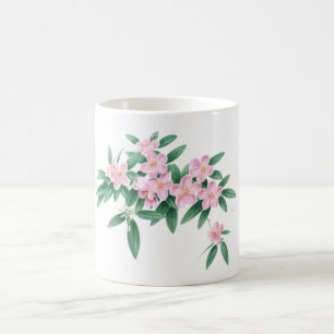 Rosa Blumen-Tasse durch Ho Mang Fall Kaffeetasse