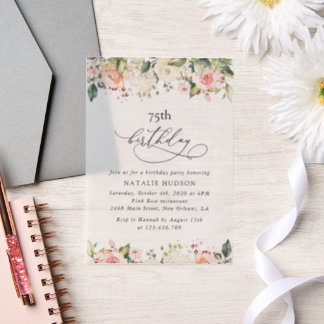 Rosa Blumen, Weiße Blumen, Boho, Geburtstag