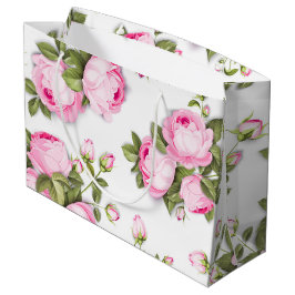 Rosa Blumenbeutel Große Geschenktüte