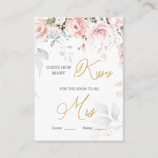 Rosa Blumenblätterung Wie viele Küsse im Jar Begleitkarte