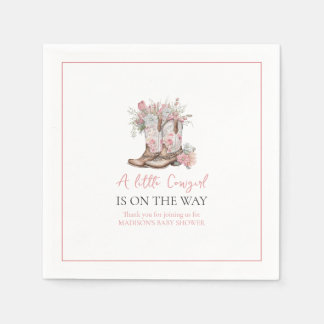 Rosa Blumencowgirl Stiefel und Green Bay Dusche Serviette