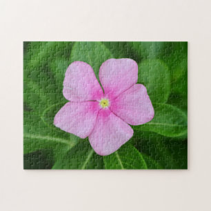Rosa Blumengarten Art Puzzle