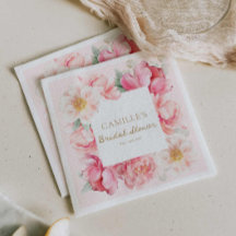 Rosa Blumengarten Brautparty