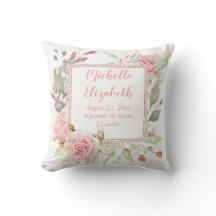 Rosa Blumengeburts-Notfall