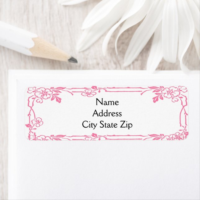 Rosa Blumengrenze (Insitu)