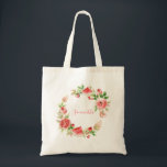 Rosa Blumengrün Girl Babydusche Tragetasche<br><div class="desc">Pink Rose Blumengrün Girl Baby Duschturm Tasche - Adorable und niedliche Tasche mit blumenrosa Rose. Alle Texte sind so vorbereitet,  dass Sie Ihre Daten schnell und einfach personalisieren können.</div>