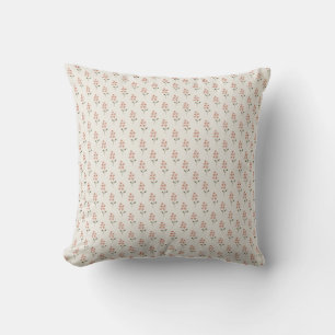 Rosa Blumenmuster Minimalistische Wurfkissen Kissen
