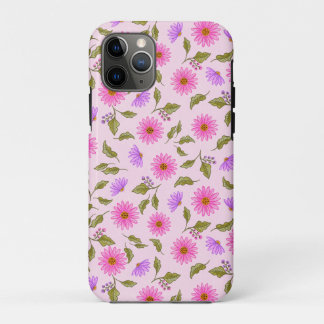 Rosa Blumenranken-iPhone-Hülle mit Spitzenmuster Case-Mate iPhone Hülle