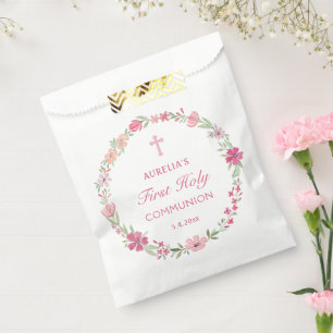 Rosa Blumenreath Erste Kommune Geschenktütchen