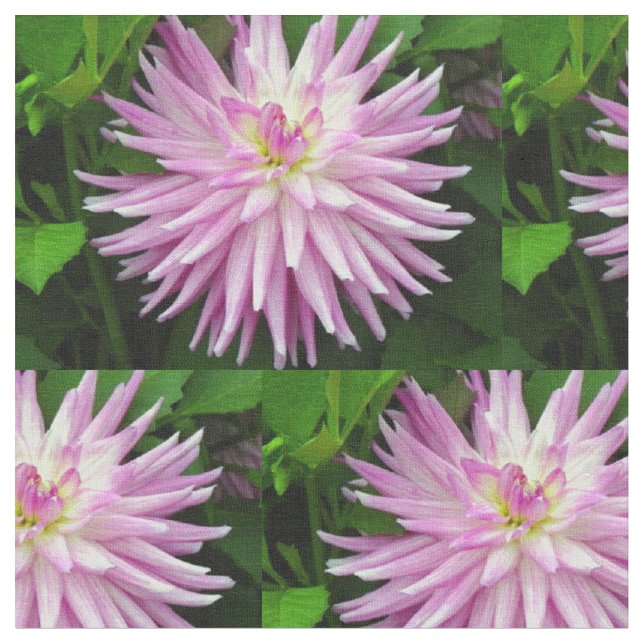 Rosa Blumenstoffe Stoff (Nahaufnahme)