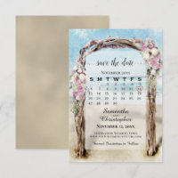 Rosa Blumenstrauß-Strandkalender