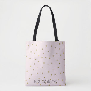 Rosa Blush Goldgräber Confetti Personalisiert