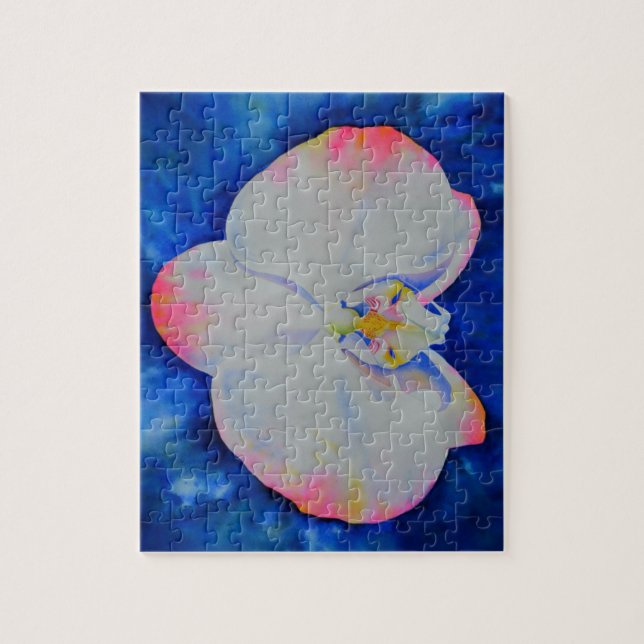Rosa Blush Orchid Puzzle (Vertikal)