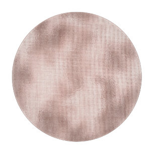 Rosa Blush Rose Goldene Glam Sparkasse Schneidebrett