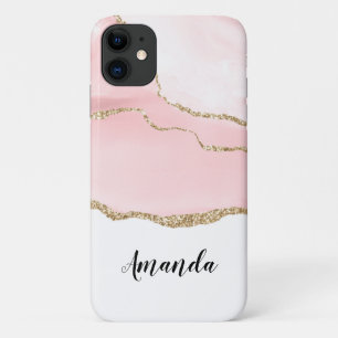 Rosa Blush Tor mit Gold Ribbon Elegant Case-Mate iPhone Hülle