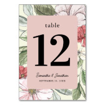 Rosa Blush und Sage Fall Blume