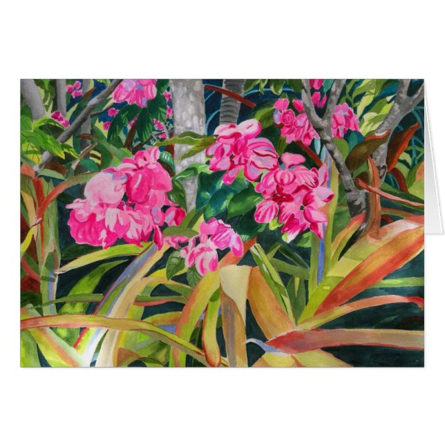 Rosa Blüte (Vorderseite (Horizontal))