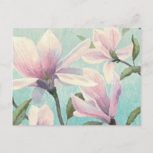 Rosa Blüten aus dem Süden Postkarte