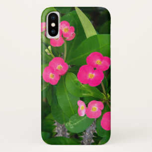 Rosa Blüten der Krone von Thorns Case-Mate iPhone Hülle
