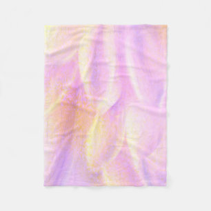 Rosa Blüten Fleece-Decke, 76x102 cm Fleecedecke
