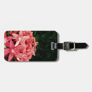 Rosa Blüten Gepäckanhänger