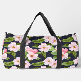 Rosa Blüten Große Duffel Tasche