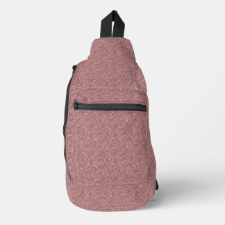 Rosa Blüten im Farbton Blush Crossbody Bag