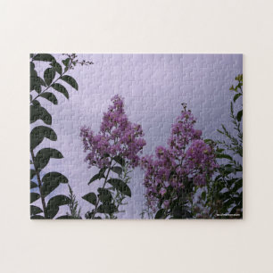 Rosa Blüten Puzzle