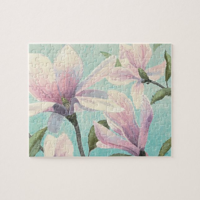 Rosa Blüten vom Süden Puzzle (Horizontal)