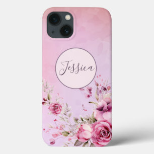 Rosa Blütenblätter nach Maß Case-Mate iPhone Hülle