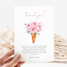 Rosa Blüteneis Brautparty