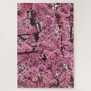 Rosa Blütenfrühlingszeit Puzzle