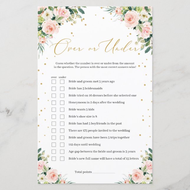 Rosa Blütengold von Boho über oder unter dem Spiel (Vorderseite)