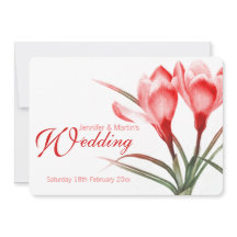 Rosa Blütenhochzeit