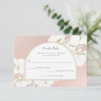 Rosa Blütenhochzeit
