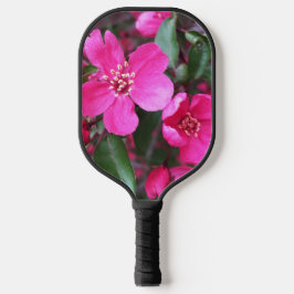 Rosa Blütenkrabapfel Pickleball Schläger