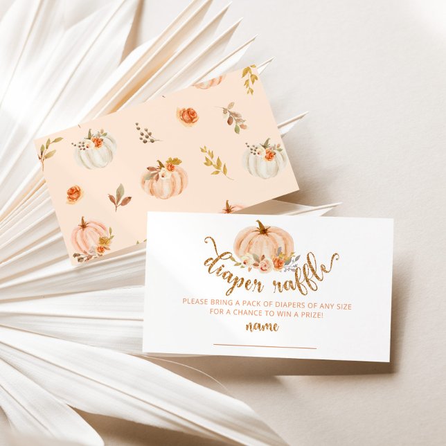 Rosa-Blütenkürbis-Windel-Gewinnspiel Begleitkarte (Von Creator hochgeladen)