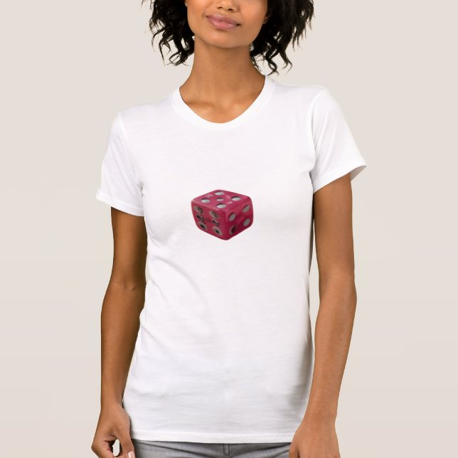 Rosa-Board-Spiel T-Shirt (Vorderseite)