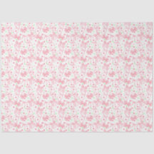 Rosa Bogen mit rosa und grünen Punkten