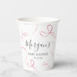 Rosa Bogen Papierservietten, Bugmotive Pappbecher