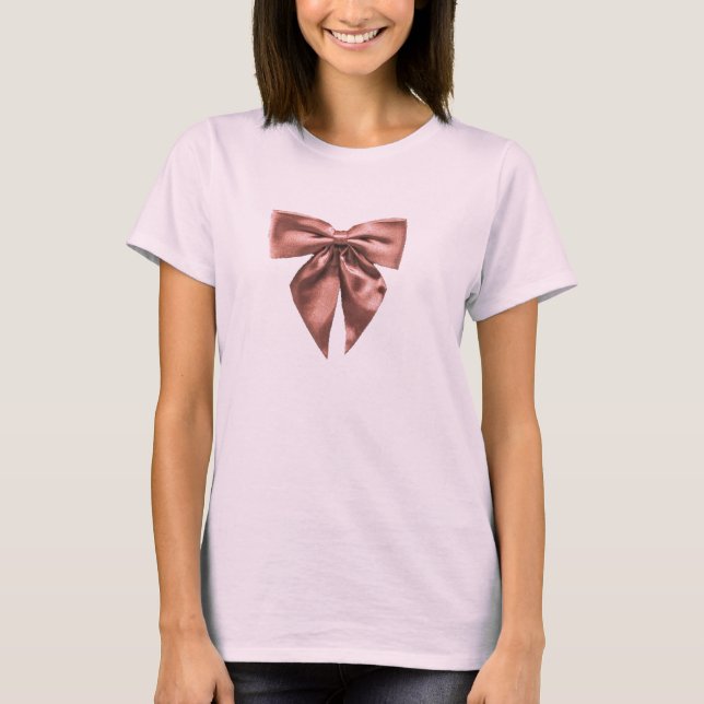 Rosa Bogen T-Shirt (Vorderseite)