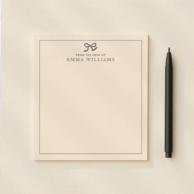 Rosa, Bogen, vom Schreibtisch des Notizblocks Notizblock (Von Creator hochgeladen)