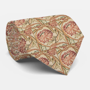 Rosa Bohemische Blume Neck Tie Krawatte