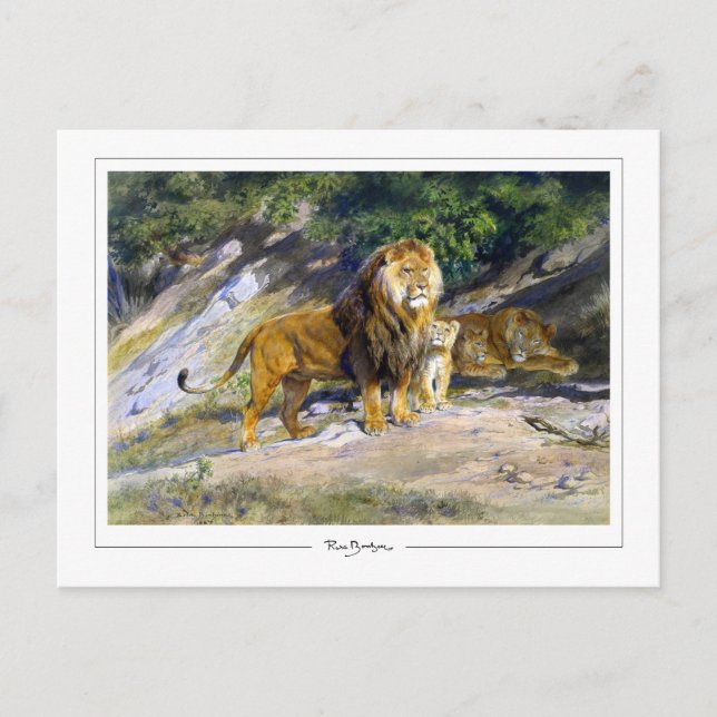 Rosa Bonheur #111 - Fine Art Postkarte (Vorderseite)