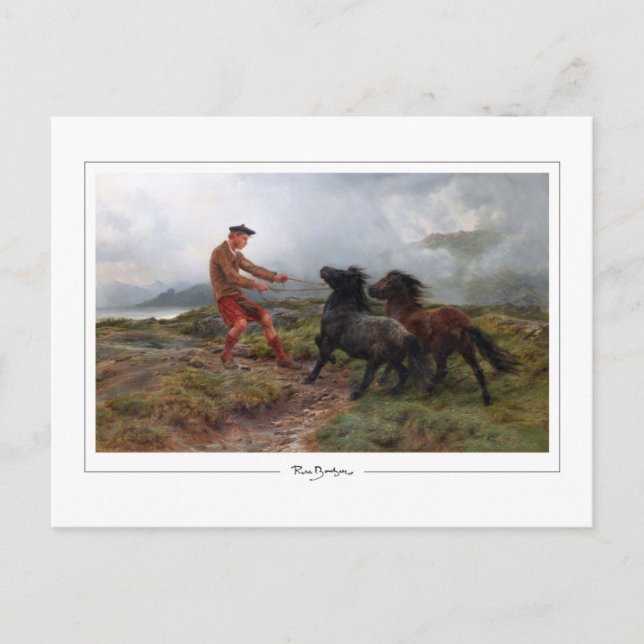 Rosa Bonheur #25 - Fine Art Postkarte (Vorderseite)