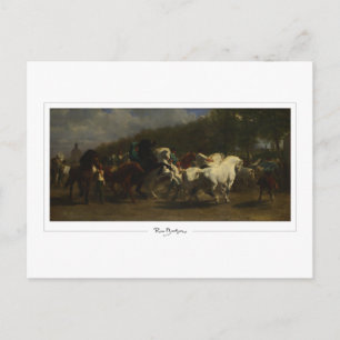 Rosa Bonheur #90 - Feine Kunst Postkarte